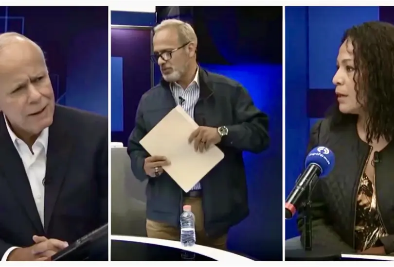 As&iacute; fue el tenso momento en que Israel Vallarta lanz&oacute; billetes a Ciro G&oacute;mez Leyva y se va del programa | VIDEO
