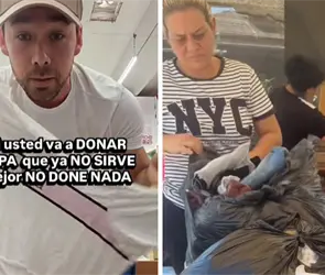 Siguen con sus cochinadas: Venezolanos se quejan por donaciones de ropa usada