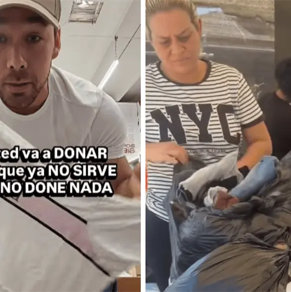 Siguen con sus cochinadas: Venezolanos se quejan por donaciones de ropa usada Siguen con sus cochinadas: Venezolanos se quejan por donaciones de ropa usada