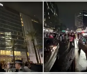 &iexcl;No los van a dejar dormir! Afici&oacute;n mexicana arma esc&aacute;ndalo afuera del hotel de la Selecci&oacute;n de Ecuador