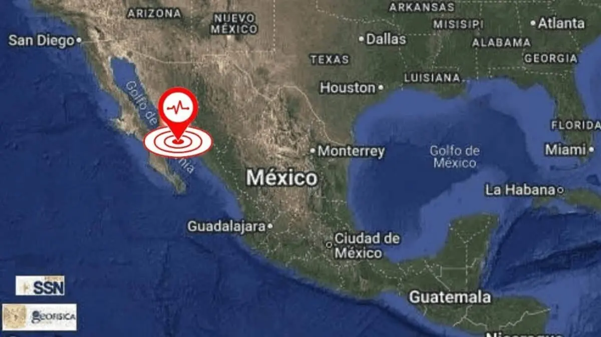  Tras el sismo de magnitud 6.1 registrado frente a las costas de Sinaloa, autoridades federales descartaron riesgo de tsunami. 