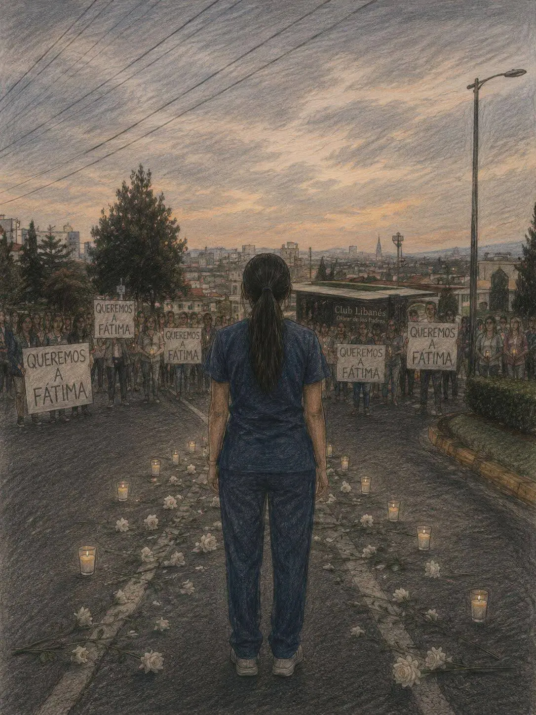 Mientras la investigación avanzaba, familiares y personas cercanas a Fátima comenzaron a difundir información sobre los últimos momentos en que fue vista con vida. RRSS.