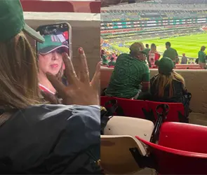 Alcaldesa de Cuautitl&aacute;n acude a zona VIP de hasta 150 mil pesos para ver el M&eacute;xico vs Ecuador