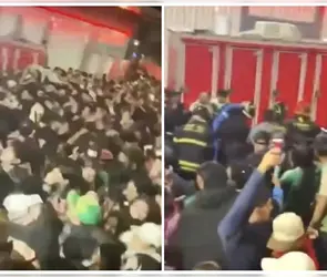 As&iacute; se vivi&oacute; la estampida en el &Aacute;ngel y Reforma tras el M&eacute;xico vs Ecuador | VIDEOS
