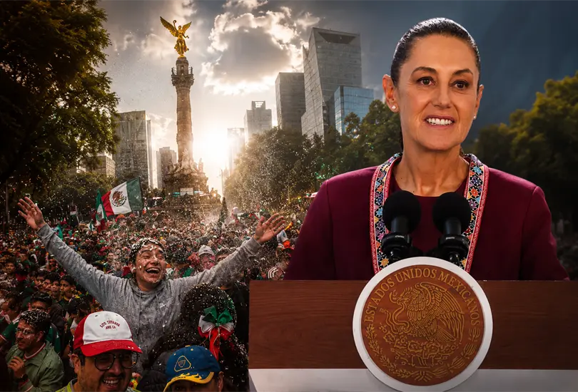 Tras tragedia en el Ángel, Sheinbaum pide celebrar con responsabilidad el México vs Inglaterra Tras tragedia en el Ángel, Sheinbaum pide celebrar con responsabilidad el México vs Inglaterra