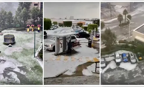 Granizada colapsa Interlomas: inundaciones dejan autos atrapados en Huixquilucan | VIDEOS
