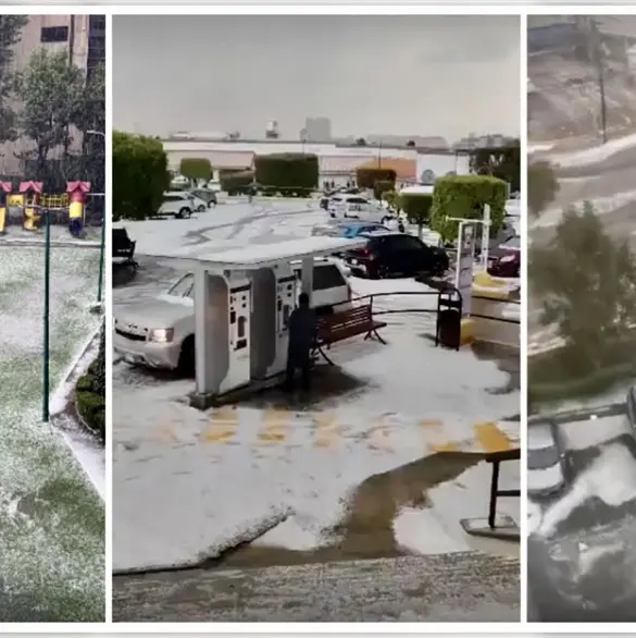 Granizada colapsa Interlomas: inundaciones dejan autos atrapados en Huixquilucan | VIDEOS