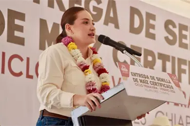 Valeria Rosales, alcaldesa de Morena desata pol&eacute;mica al aparecer en zona VIP del Mundial 2026