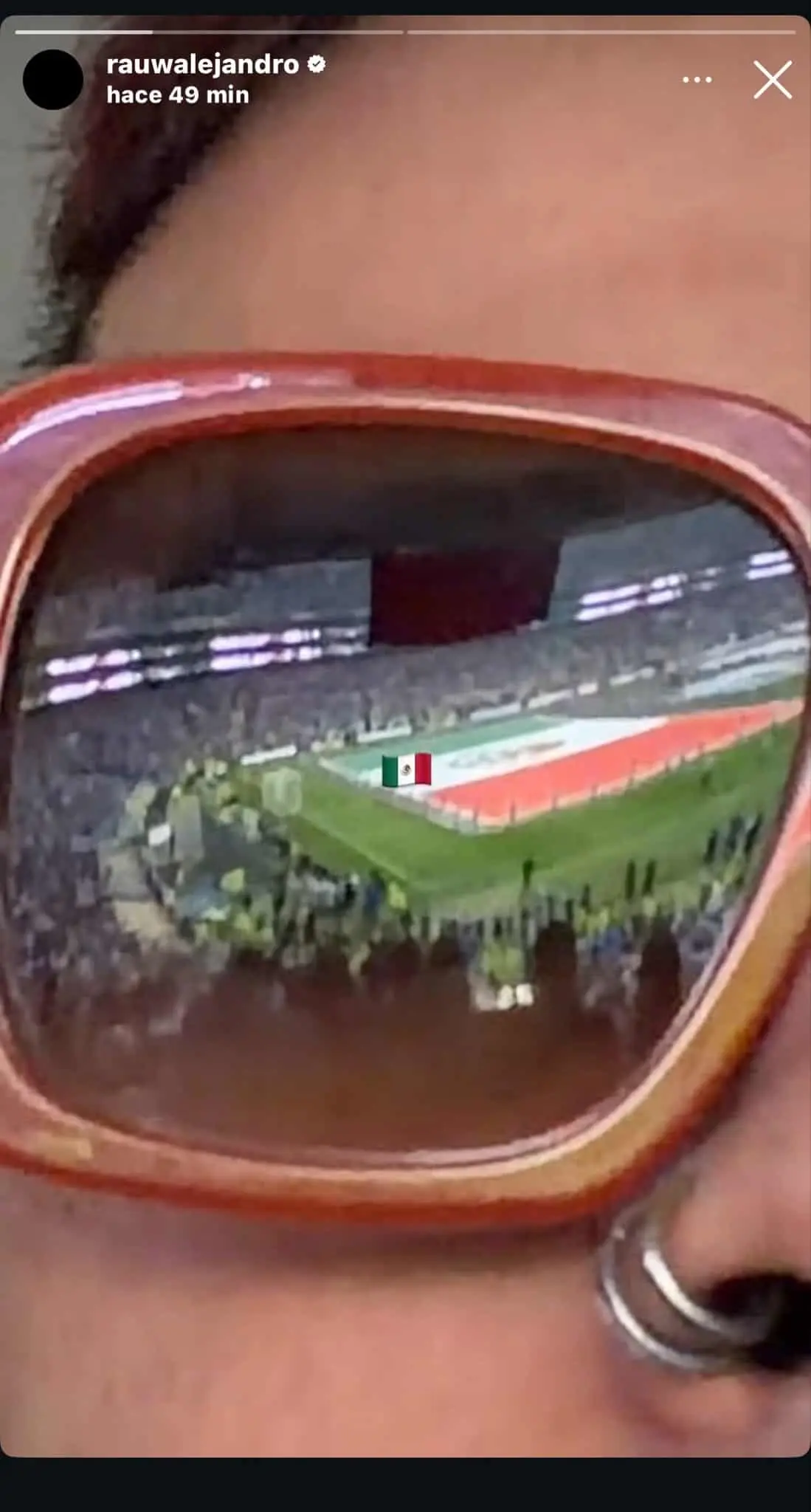 Rauw Alejandro en México vs Inglaterra Especial