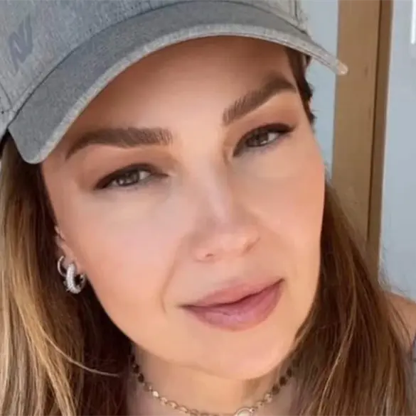 Este es el antes y después de Thalía Este es el antes y después de Thalía