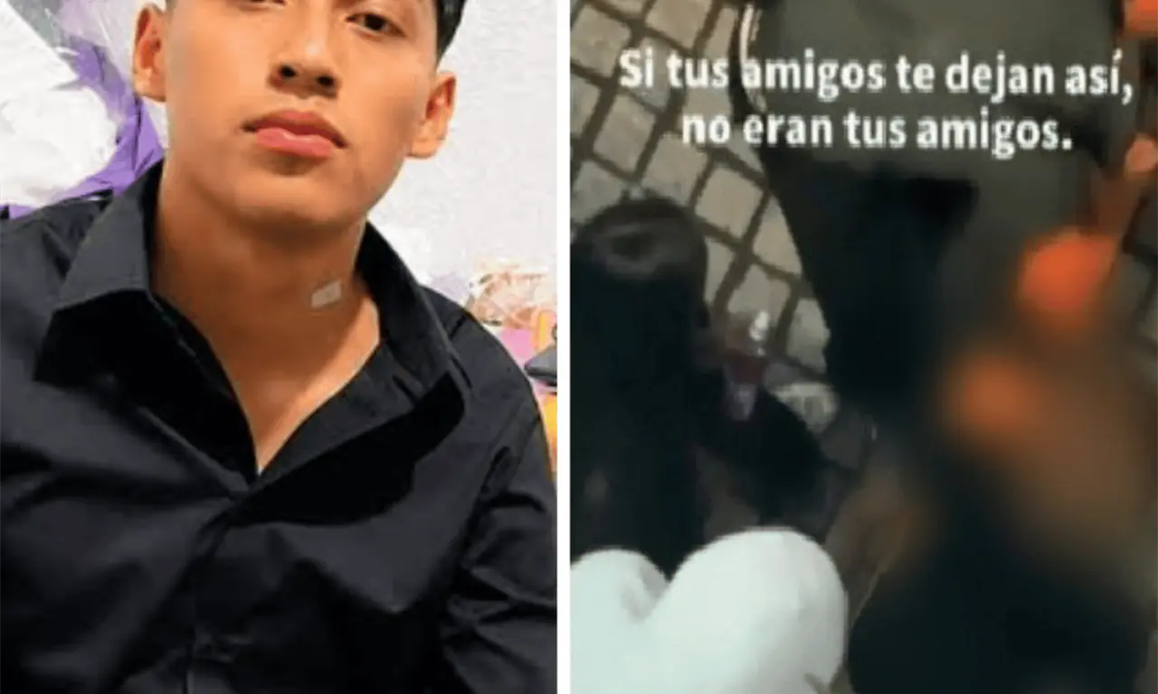  Los acompañantes del joven se acercaron a Brenda para contarle por qué lo abandonaron. 