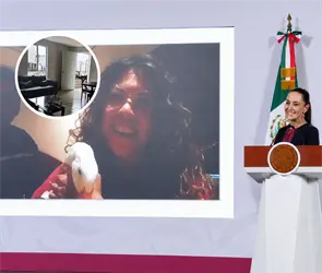 Viv&iacute;an en un local: As&iacute; es la casa que Sheinbaum le dio a Karla, la due&ntilde;a del Pato Merl&iacute;n