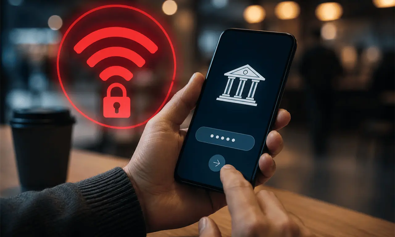  Qué redes WiFi debes evitar para usar la app de tu banco y proteger tu dinero 