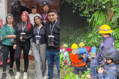 Familia Peña: hallan sin vida al último integrante desaparecido en la gruta de Cuetzalan Familia Peña: hallan sin vida al último integrante desaparecido en la gruta de Cuetzalan