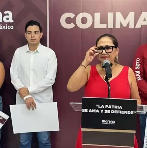 Mitzuko Márquez, dirigente de Morena en Colima, desata polémica al decir que quienes no estén conformes con México deberían irse del país Mitzuko Márquez, dirigente de Morena en Colima, desata polémica al decir que quienes no estén conformes con México deberían irse del país