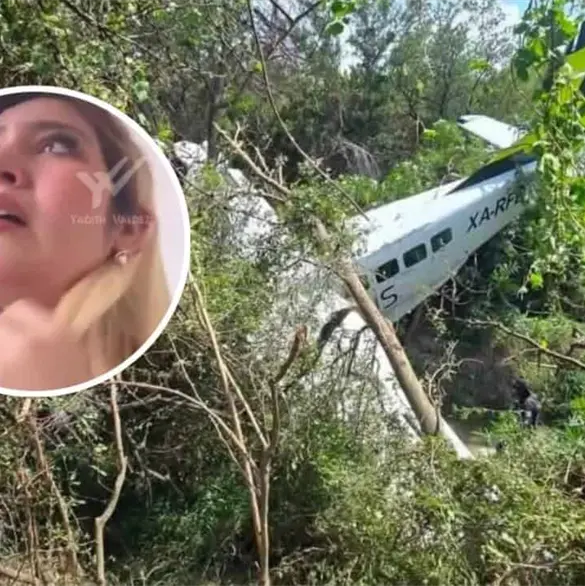 VIDEO: Pasajera relata los momentos tras desplome de avioneta en Pesquería, Nuevo León; ¿qué se sabe de las víctimas?