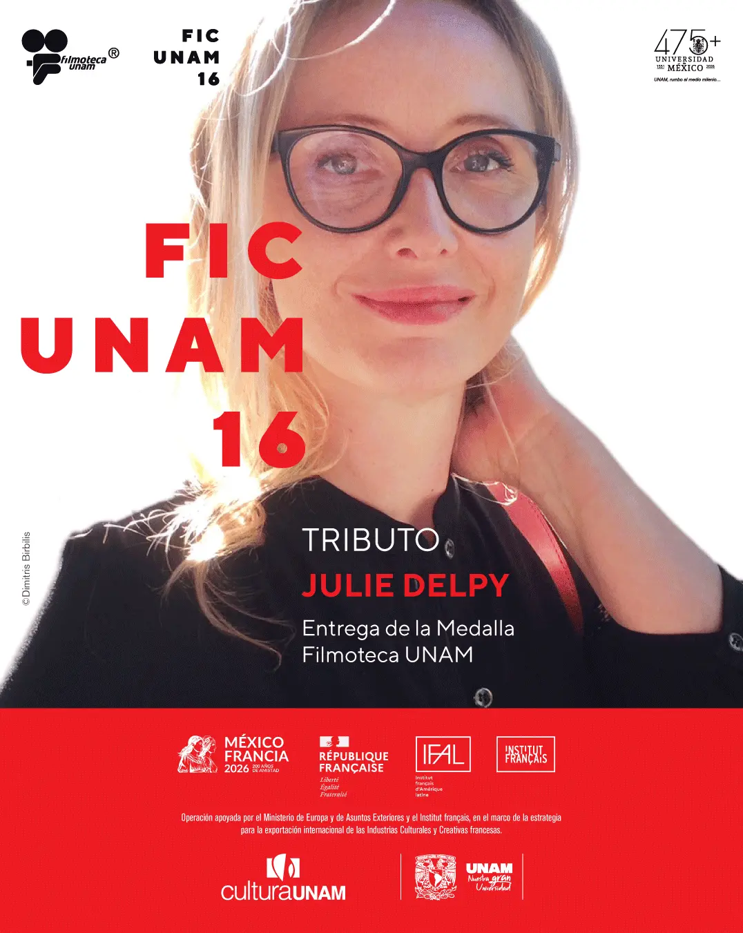 ¿Cuándo y dónde ver a Julie Delpy en FICUNAM? Especial