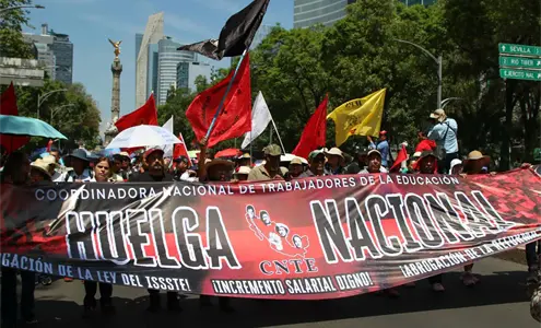 CNTE anuncia nuevas protestas en la Ciudad de México por presunto incumplimiento de la SEP; esta es la fecha de su regreso CNTE anuncia nuevas protestas en la Ciudad de México por presunto incumplimiento de la SEP; esta es la fecha de su regreso