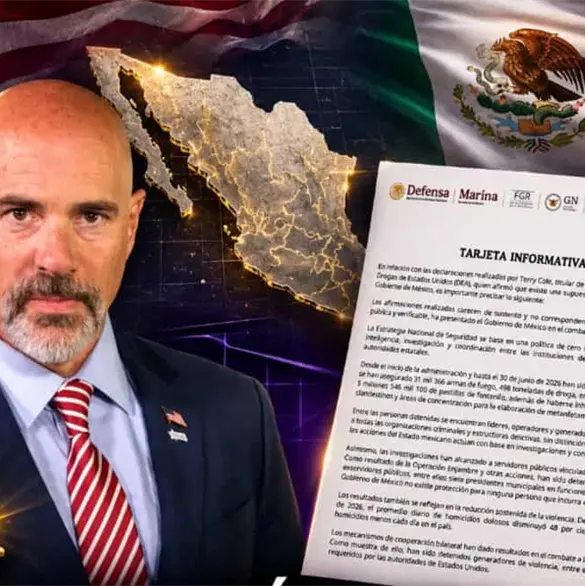 DEA acusa "conexi&oacute;n mortal" entre c&aacute;rteles y el Gobierno de M&eacute;xico; Gabinete de Seguridad rechaza las acusaciones 