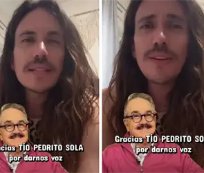 Gracias por darnos voz: Influencer sale en defensa de Pedro Sola tras pol&eacute;mica con perros