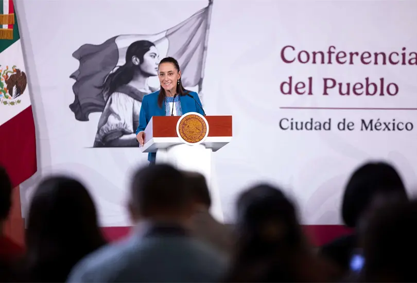 Sheinbaum responde a la aparici&oacute;n de Cabeza de Vaca en un partido del Mundial