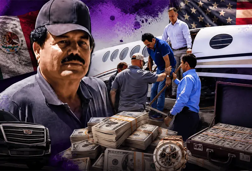 El Mayo Zambada enfrenta el decomiso de 15 mil millones de dólares; la familia LeBarón busca acceder a parte de su fortuna. El Mayo Zambada enfrenta el decomiso de 15 mil millones de dólares; la familia LeBarón busca acceder a parte de su fortuna.