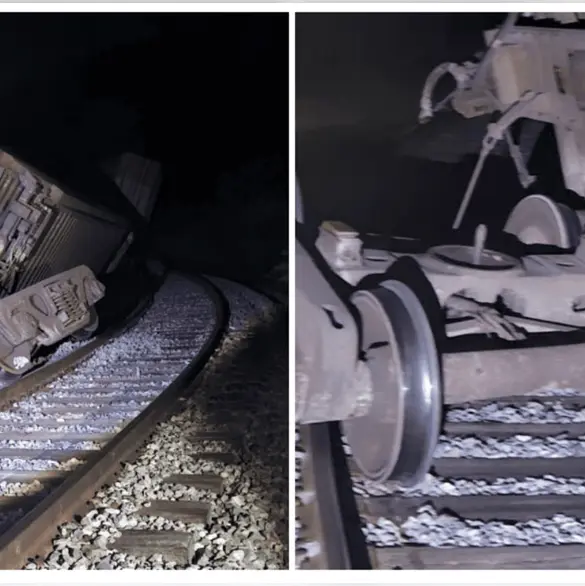 Tren Interoce&aacute;nico vuelve a descarrilarse en Oaxaca, en el mismo tramo del siniestro de 2025
