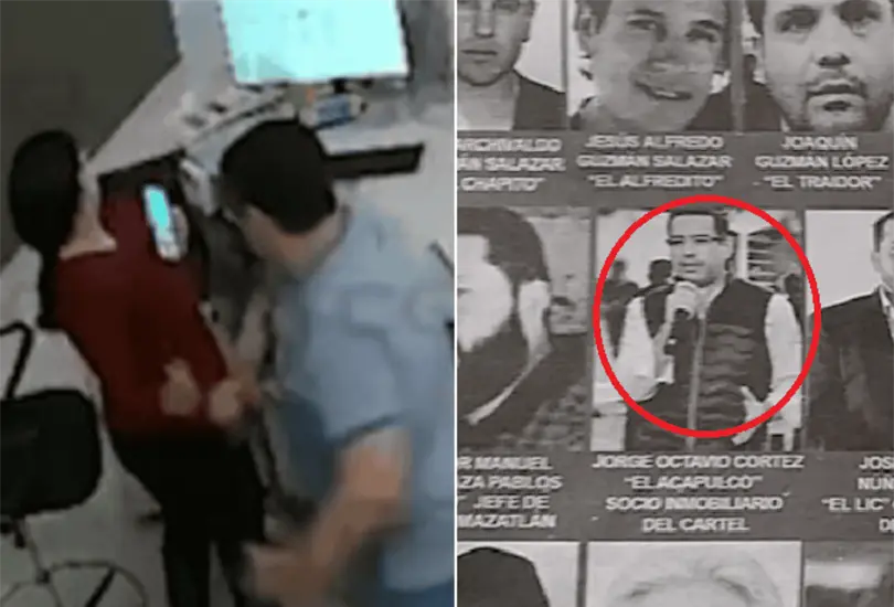 En el documento anónimo fue señalado como presunto socio inmobiliario del Cártel de Sinaloa. En el documento anónimo fue señalado como presunto socio inmobiliario del Cártel de Sinaloa.