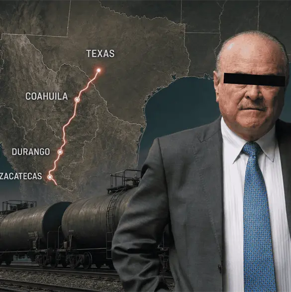 De Texas a Coahuila, Durango y Zacatecas: la ruta del huachicol por 4 mil millones ligada al caso Ruffo De Texas a Coahuila, Durango y Zacatecas: la ruta del huachicol por 4 mil millones ligada al caso Ruffo