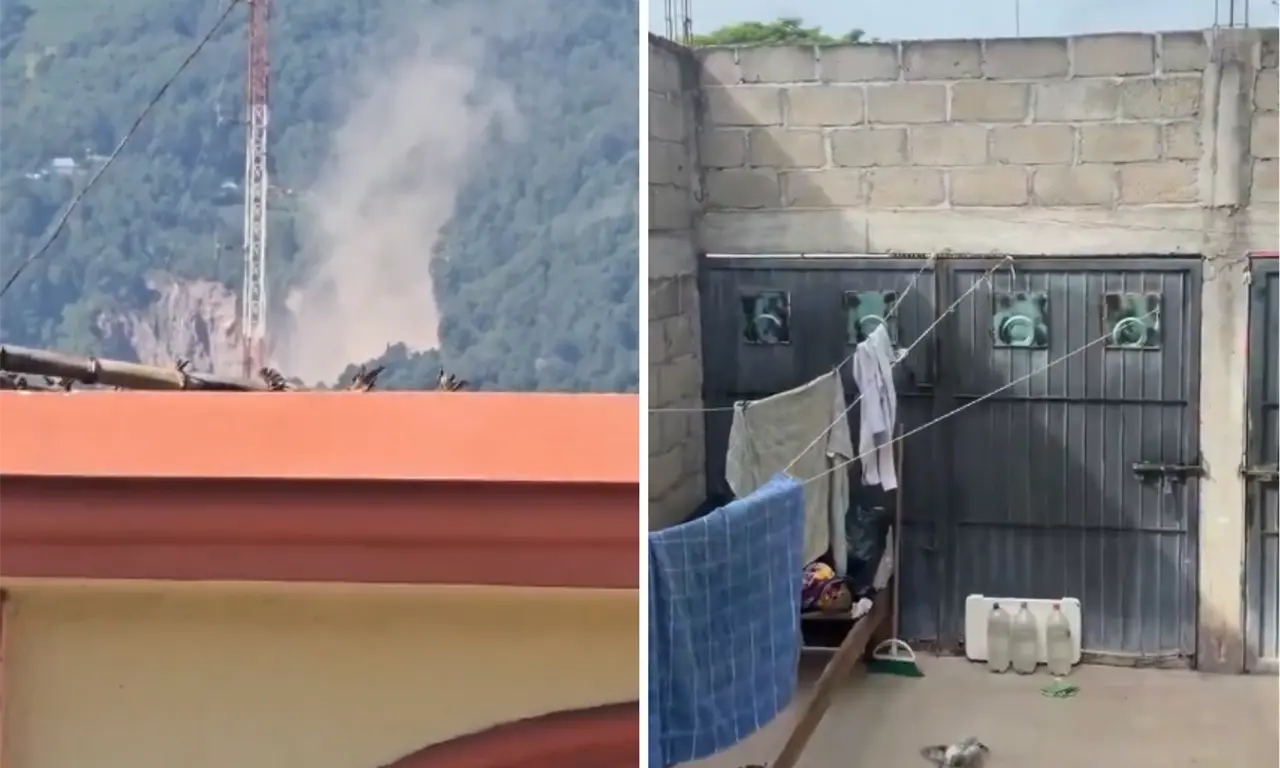  “Todo va a estar bien”: así vivieron en Guatemala el sismo con epicentro en Chiapas. 