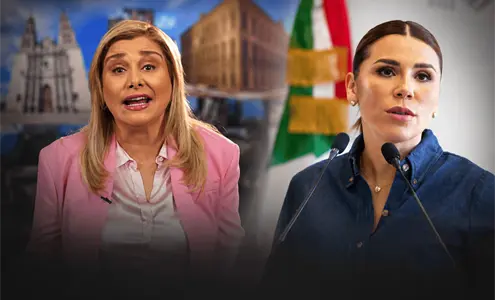 Quieren limpiar a Morena: Maru Campos acusa traición a la patria en caso Marina del Pilar Quieren limpiar a Morena: Maru Campos acusa traición a la patria en caso Marina del Pilar