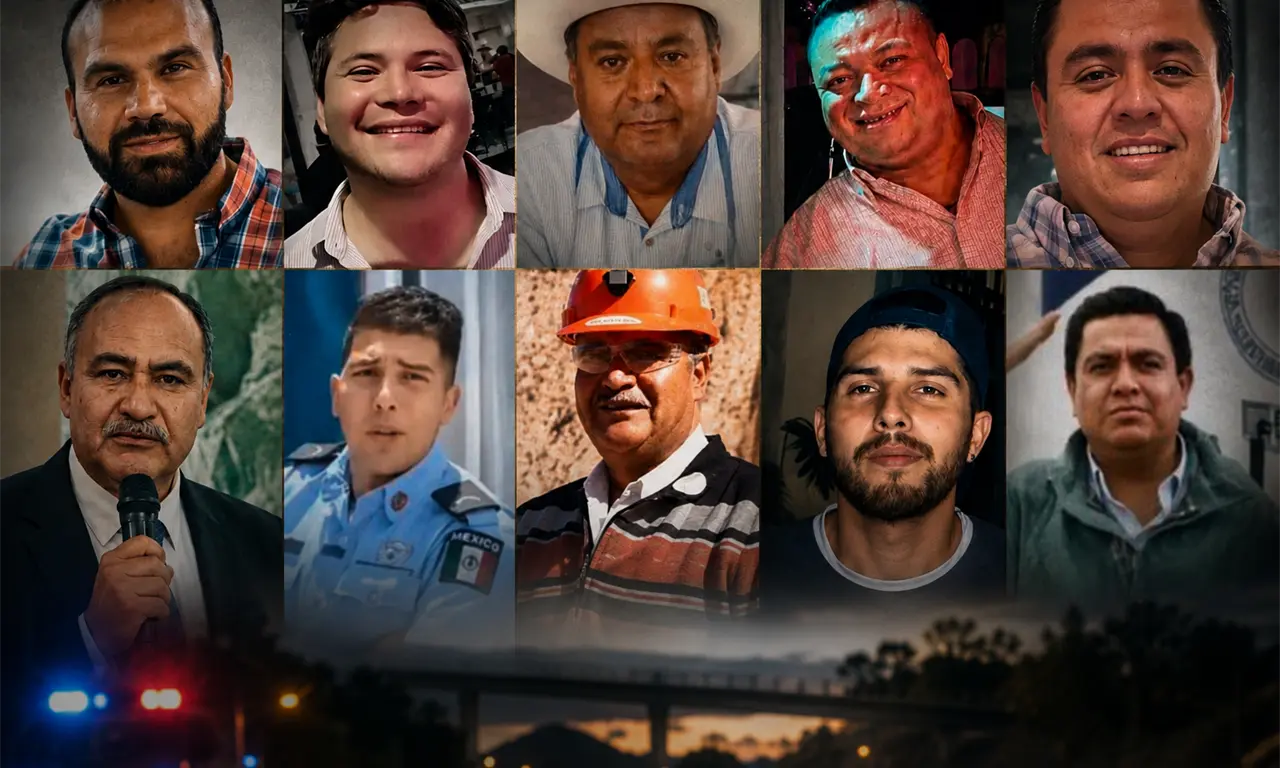  Identifican a las 10 víctimas halladas en Zacatecas; hay un exalcalde, funcionarios y empresarios 