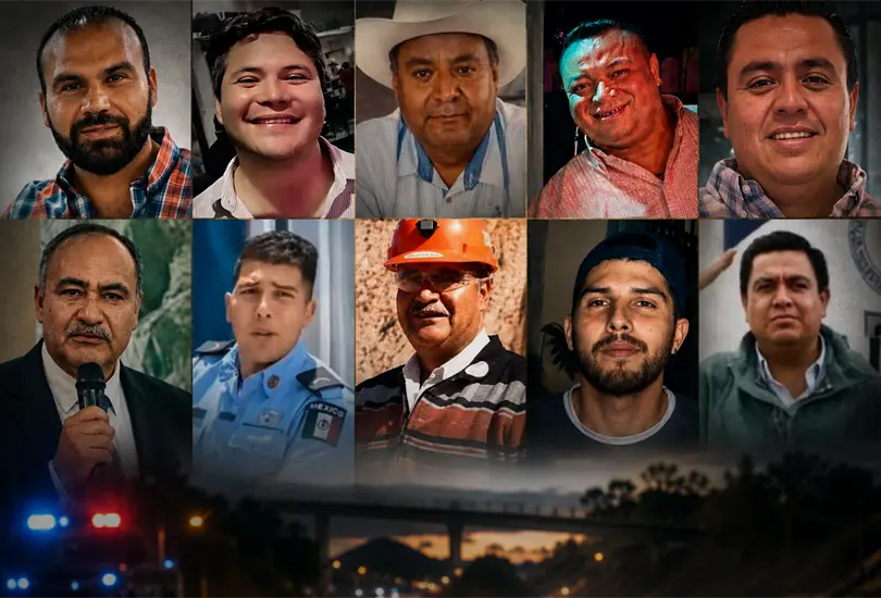 Identifican a las 10 víctimas halladas en Zacatecas; hay un exalcalde, funcionarios y empresarios Identifican a las 10 víctimas halladas en Zacatecas; hay un exalcalde, funcionarios y empresarios