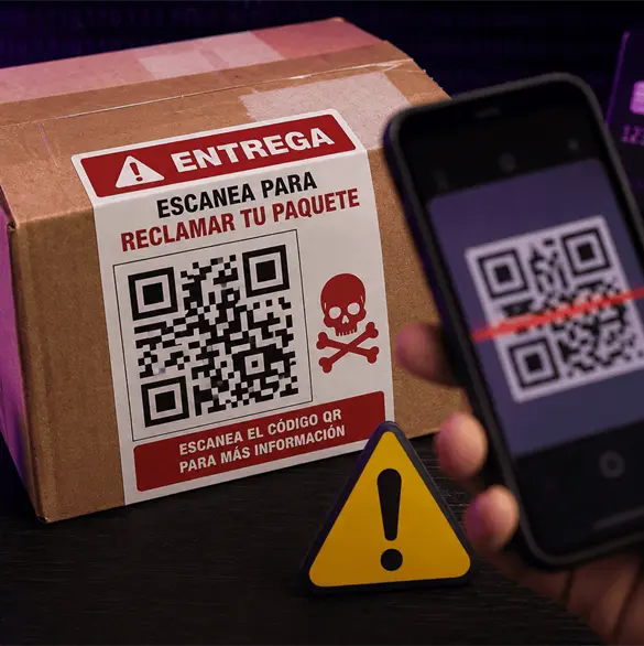 Alerta por nueva estafa con c&oacute;digos QR en paquetes: as&iacute; funciona el fraude