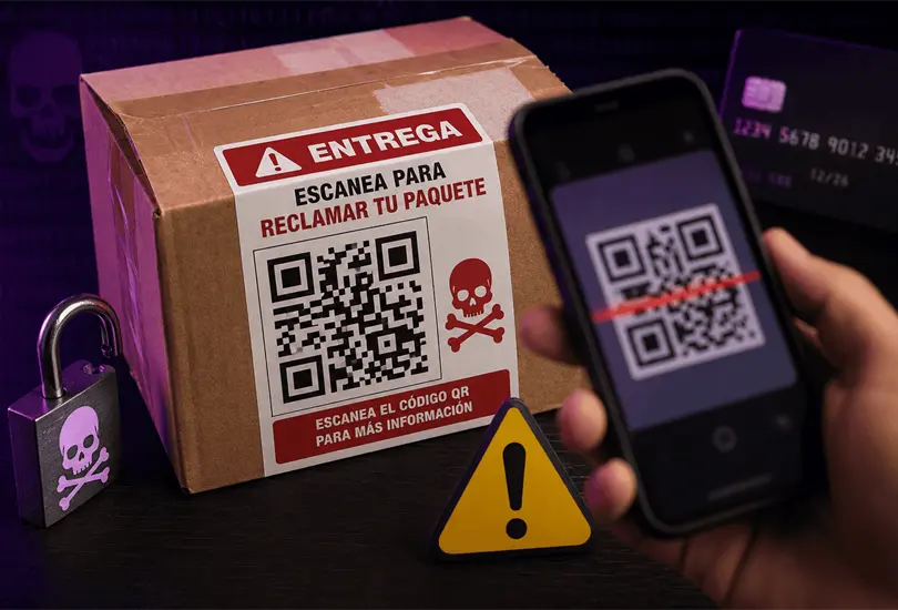 Nueva estafa con códigos QR en paquetes: así funciona el fraude Nueva estafa con códigos QR en paquetes: así funciona el fraude