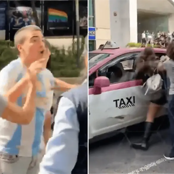 Surgen nuevos videos de la pelea entre argentinos y mexicanos en Reforma 222 tras la final del Mundial Surgen nuevos videos de la pelea entre argentinos y mexicanos en Reforma 222 tras la final del Mundial
