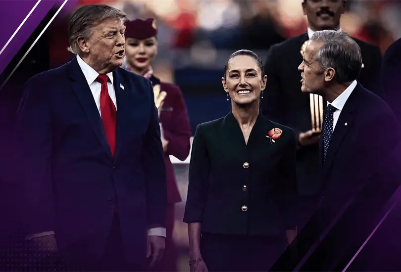Sheinbaum y Trump, cara a cara tras semanas de tensiones Sheinbaum y Trump, cara a cara tras semanas de tensiones