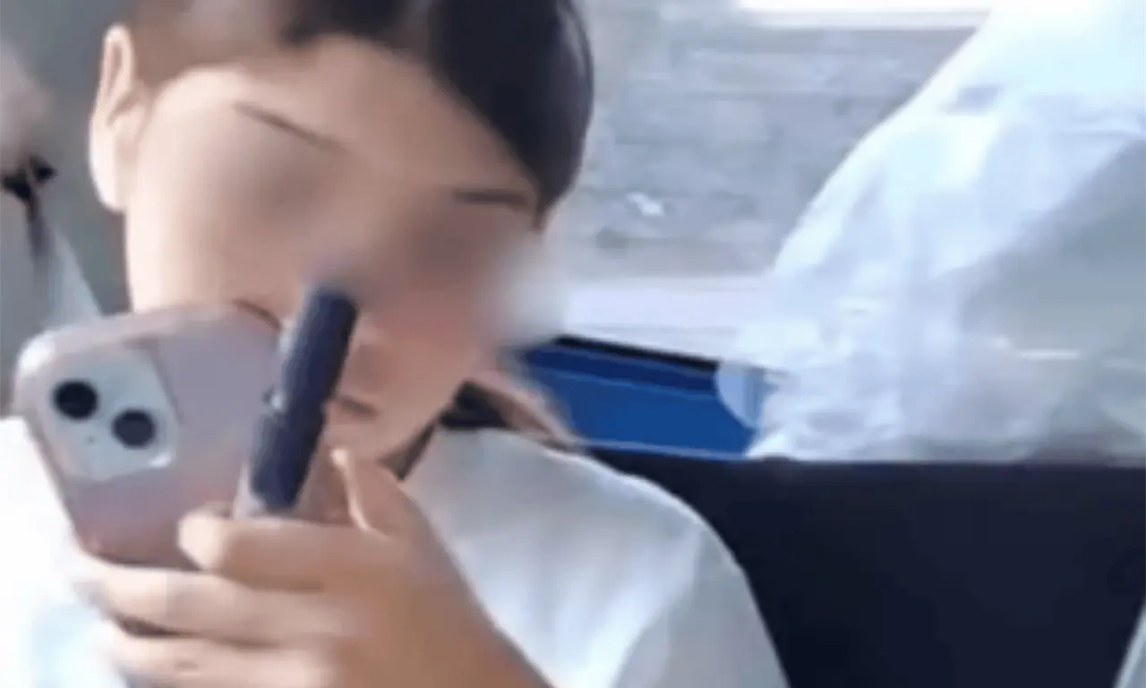  Las imágenes muestran cómo la adolescente se encontraba en un buen estado de salud. 