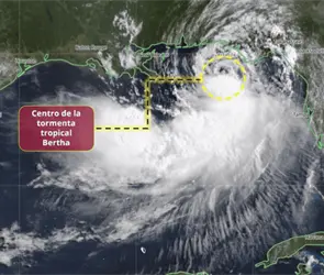 Tormenta tropical Bertha se fortalece: &iquest;qu&eacute; estados de M&eacute;xico podr&iacute;an resultar afectados?