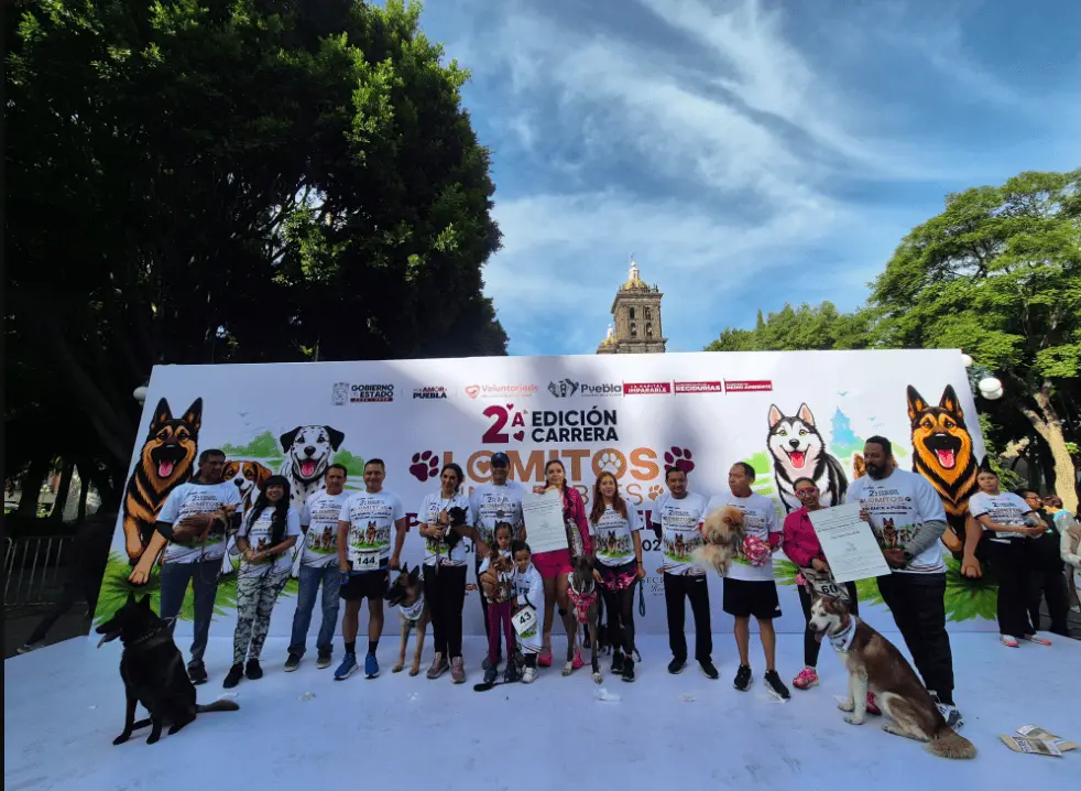 Más allá del aspecto deportivo, el evento se convirtió en un espacio donde familias completas compartieron tiempo con sus mascotas en un ambiente pensado para celebrar el vínculo entre las personas y sus animales de compañía. Gobierno de Puebla.