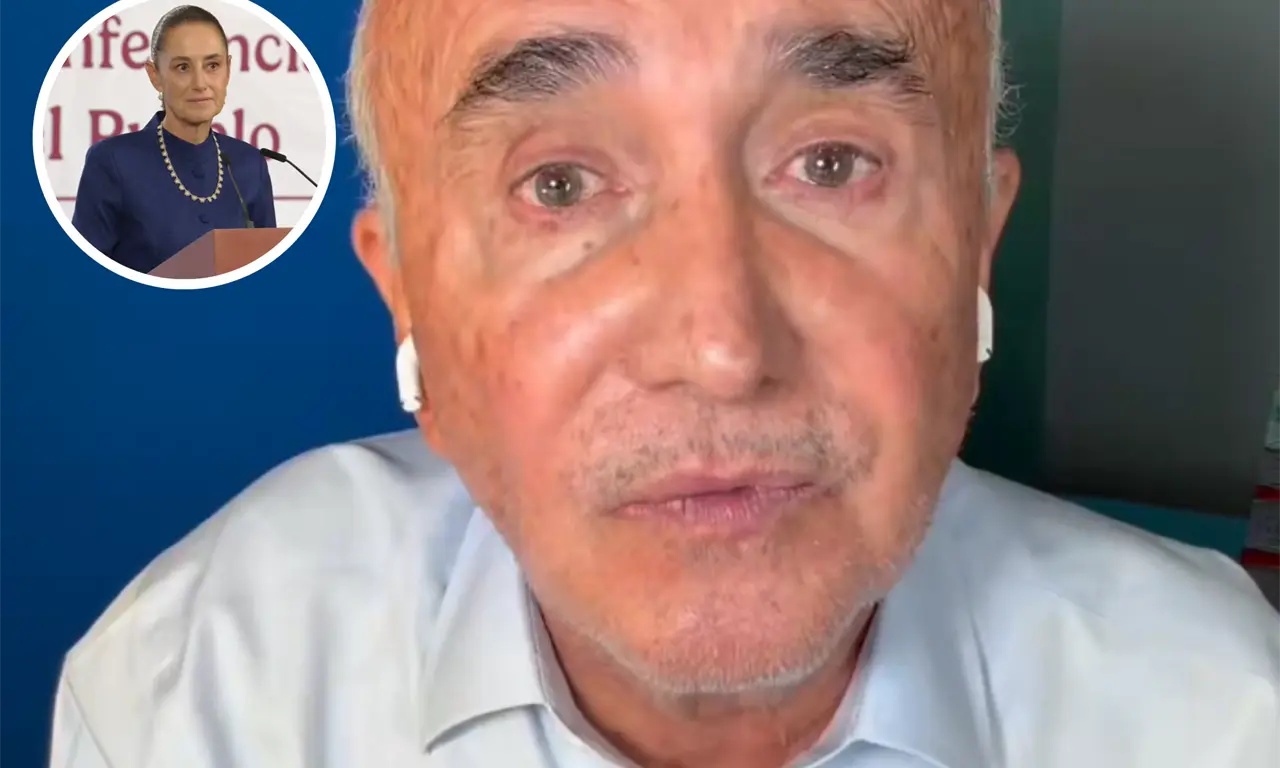  “Se fue advertida a dormir”: la versión de Ferriz sobre Sheinbaum que provocó burlas. 