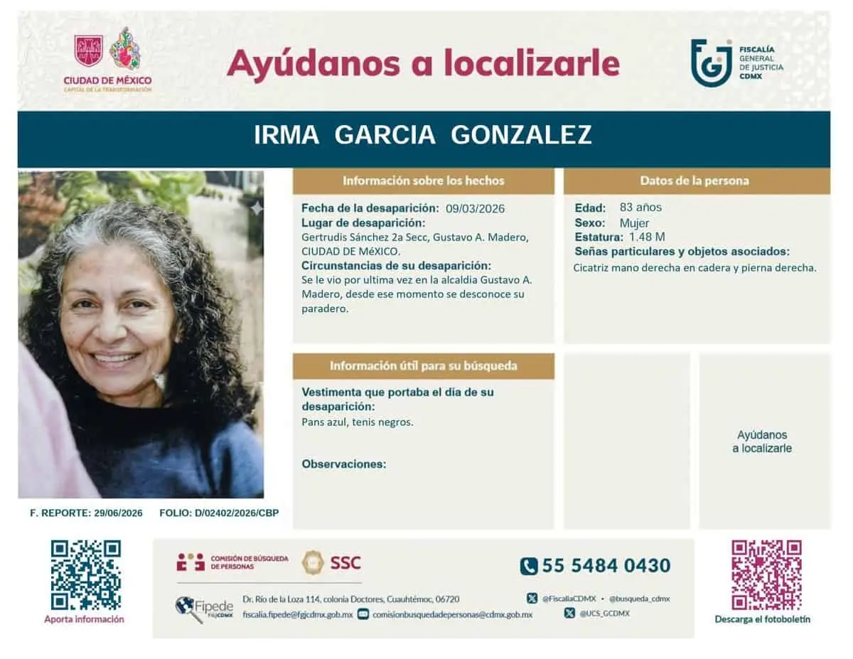 Irma García González Especial