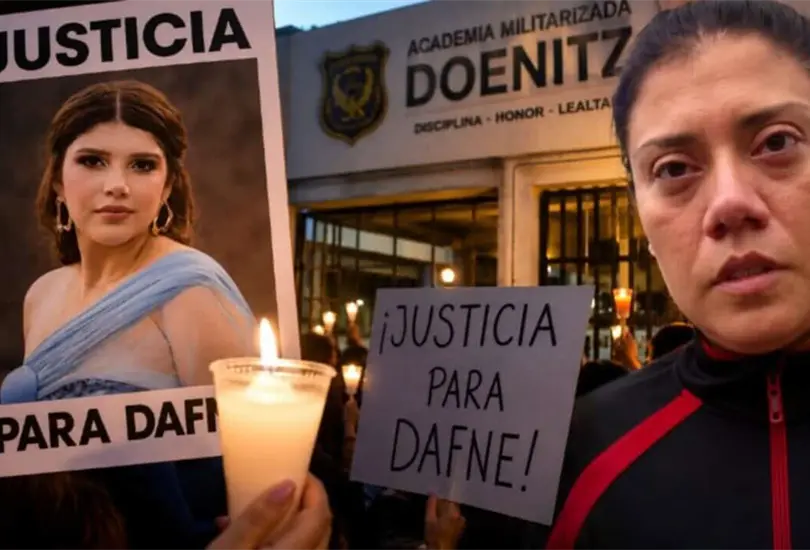 La muerte de Dafne Zapata en una academia militarizada es investigada como feminicidio.