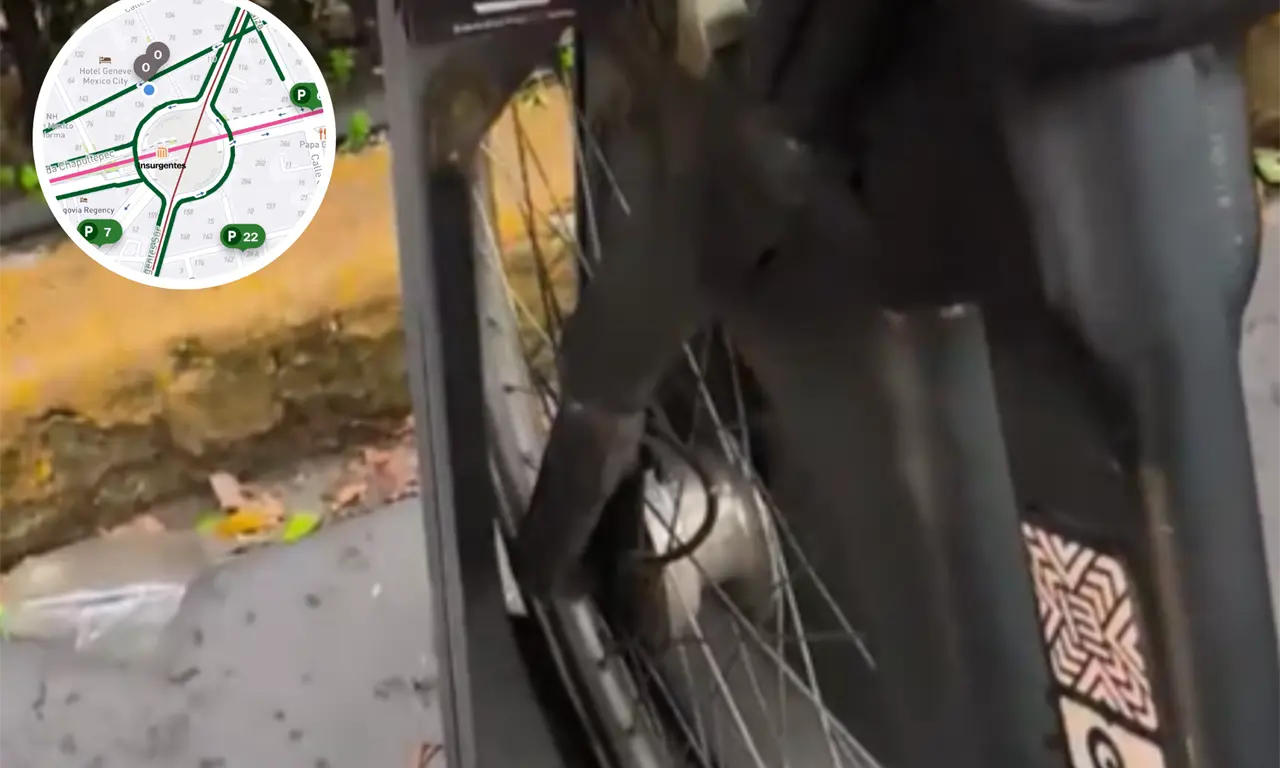  Cicloestación de Ecobici en la colonia Juárez presenta fallas: ¿cuál es? 