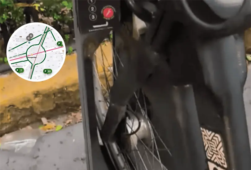 Cicloestación de Ecobici en la colonia Juárez presenta fallas: ¿cuál es? Cicloestación de Ecobici en la colonia Juárez presenta fallas: ¿cuál es?
