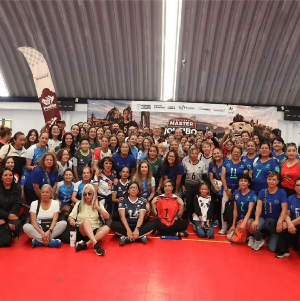 Puebla recibirá a más de 730 equipos en el Festival Máster de Voleibol 2026
