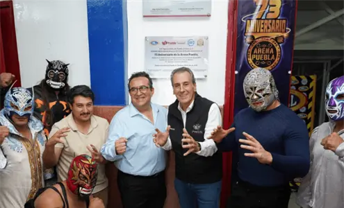 As&iacute; celebr&oacute; la Arena Puebla sus 73 a&ntilde;os a&ntilde;os de historia sobre el cuadril&aacute;tero