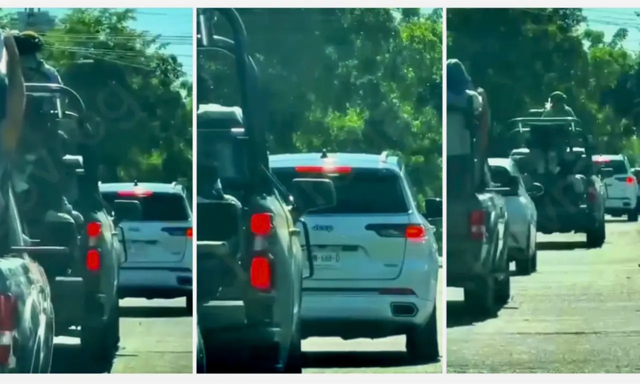  ¿El Ejército escoltaba a Rubén Rocha Moya en Sinaloa? Gobierno aclara el video 