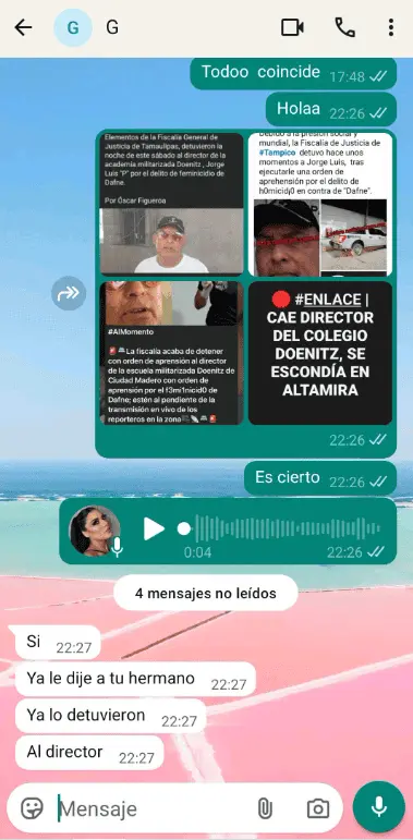 Así lo confirmó en sus redes sociales. RRSS.
