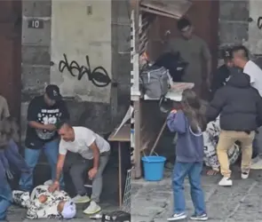 As&iacute; fue la balacera en Plaza Santo Domingo donde muri&oacute; "El Valent&iacute;n" en CDMX